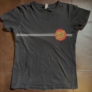black santa cruz t-shirt